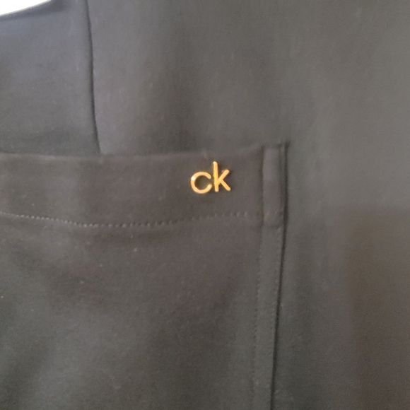 Calvin Klein Tailored Dress Work Pants Size 16 Black - Picture 5 of 7